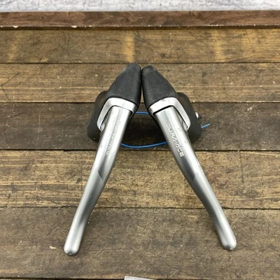 Par de palancas de freno vintage Shimano Dura-Ace BL-7401 Road Aero sin piezas de resortes Foto 1 de 4