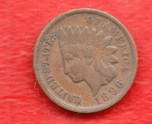 USA 1 CENT 1896 - Foto 1 di 2