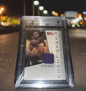 2000 Ultimate Victory Championship Fabrics Used Jersey KOBE BRYANT #CF1 BGS 9 - Picture 1 of 2