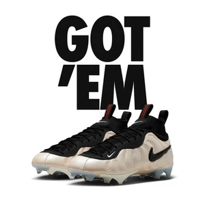 Nike Vaporposite Pro Cleats HM6870-200 Pearl White Black Red Size 10.5 PREORDER - Picture 1 of 7