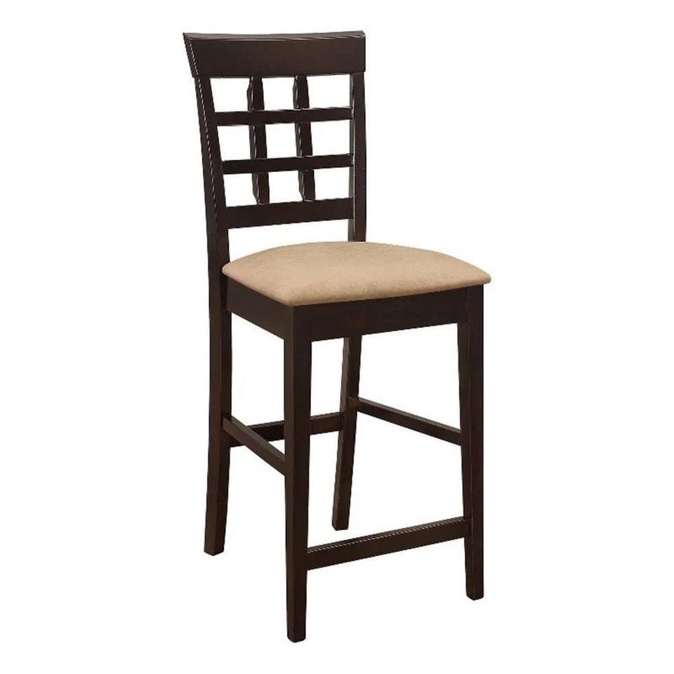 14775 100209 Coaster Counter Height Stools 2 Set Kitchen Dining Bar Chairs Seats Contemporary 021032147754