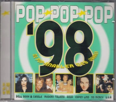 Pop Pop Pop ´98 2CD:HEATHER NOVA,NEK,ERA,FALCO,WESTBAM,AQUA,BLÜMCHEN,ACE OF BASE - Bild 1 von 4