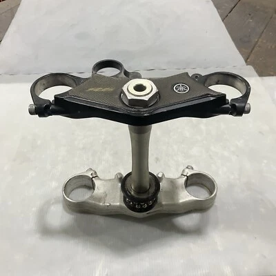Yamaha YZF R6 2003 2004 06-09 R6S abrazaderas inferiores superiores horquillas de árbol triple *rectas Foto 1 de 4