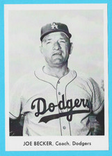 1958 Danny Goodman 5x7 picture Joe Becker Los Angeles Dodgers (KCR)