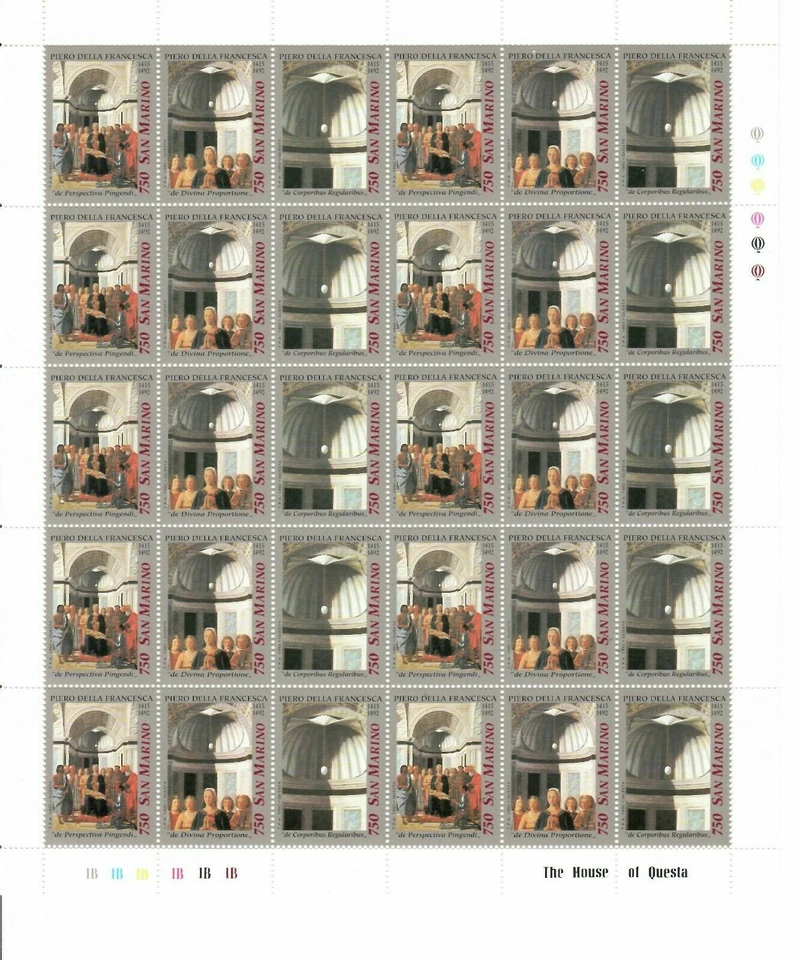 S32810 San Marino 1992 MNH Navidad 3v Mini Hoja Foto 1 de 1