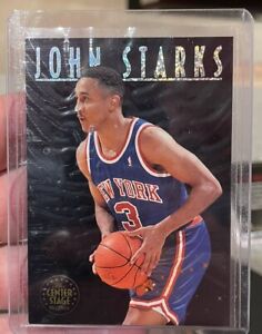 1993-94 skybox center stage John Starks New York Knicks Insert CS4