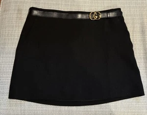 Gucci Minirock GG schwarz Damen Größe 40 - Bild 1 von 5