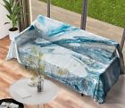 3D Blauer Traum C1240 Sofabezug Hochelastisch Lounge Schonbezug Schonbezug Vera