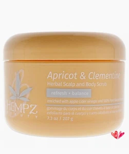 Apricot and Clementine Herbal Scalp and Body Scrub by Hempz for Unisex - 7.3 oz - Picture 1 of 1