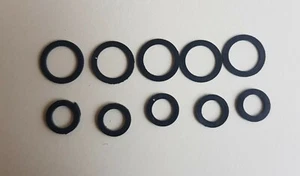 Vintage Ronson Petrol Lighter Spare Parts. 10 filler cap seals - Picture 1 of 5