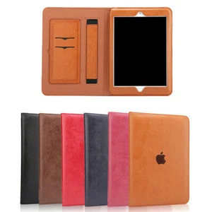 Leather Shockproof Smart Case For iPad 11 10 10.9 9 8 7 6 5 Gen Air Pro Mini A16 - Picture 1 of 23