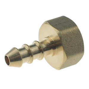 1/2" BSP FEMALE SCREW FITTING ON TO ORANGE FLEXIBLE LP LPG PROPANE GAS 10mm - Picture 1 of 12