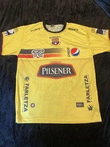 CAMISETA DE FUTBOL BARCELONA PILSENER B.S.C SONY PEPSI FARLETZA GRANDE - Imagen 1 de 3