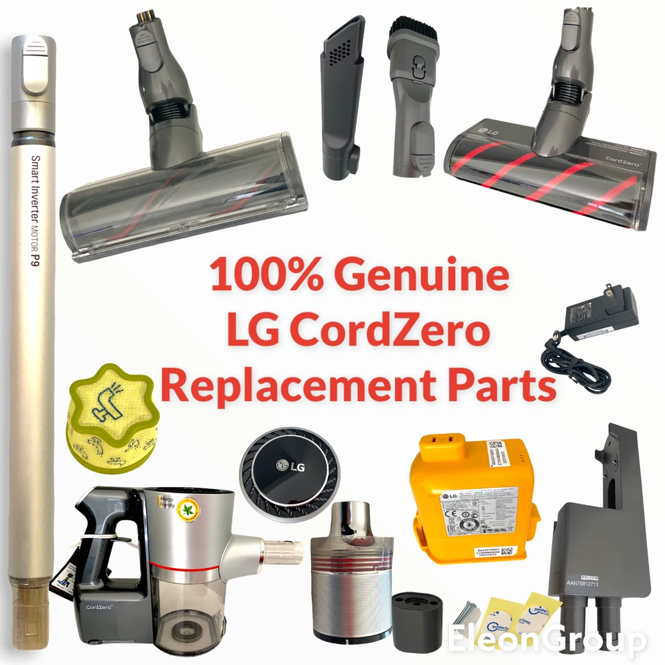 Piezas de repuesto para aspiradora LG CordZero A9916 A912 A906 A905 - Nuevas Foto 1 de 1