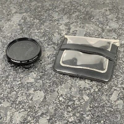 Tamron 49mm Polarizer Lens Filter & Case - Image 1 of 4