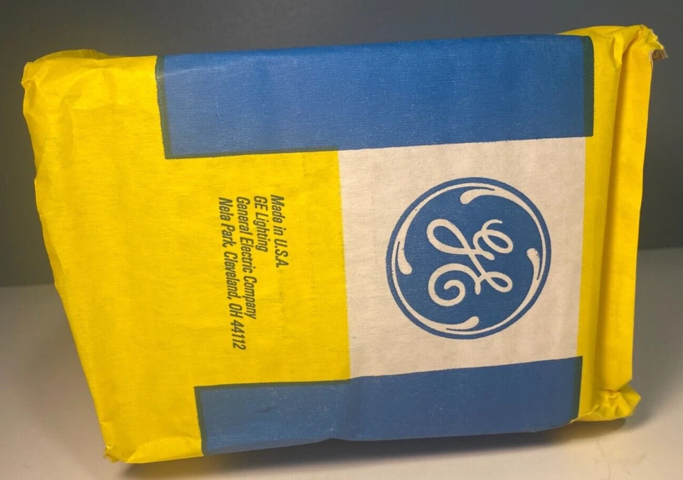 Vintage GE 40w Frosted 5" Diameter G40 Globe Light Bulb New Old Stock RARE - Image 1 of 4