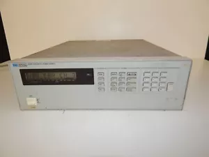 HEWLETT PACKARD HP / AGILENT 6624A SYSTEM DC POWER SUPPLY (GEV31) - Picture 1 of 11