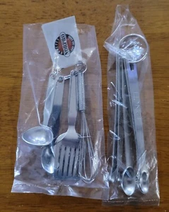 Norpro Stainless Steel 5 Pc Mini Measuring Spoons & 5 Pc Mini Kitchen Tools NEW - Picture 1 of 8