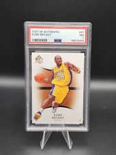 Kobe Bryant - 2007-08 SP Authentic #61 - PSA 7