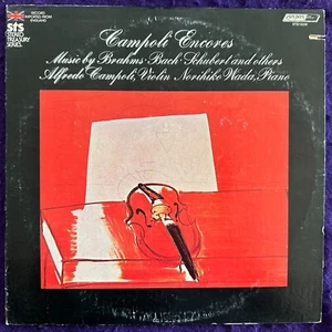 CAMPOLI Encores WADA Brahms Bach Schubert / UK London Ffrr STS 15239 1W EX+ - Picture 1 of 6