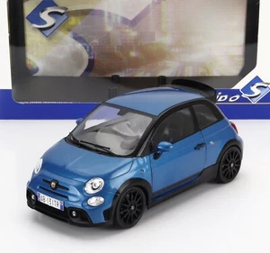Solido 1/18 Fiat Nuova 500 Abarth 695 (Tribute Fiat 131) 2022 Azul Negro 1811303 - Imagen 1 de 8
