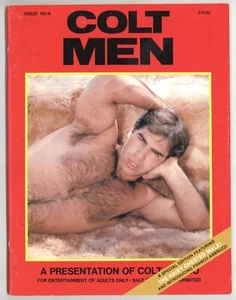 Colt Men #6 Franco Abruzzi 1988 Hank Ditmar 48pgs Jim French Gay Magazine M36221 - Picture 1 of 4
