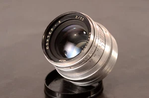 Lente Jupiter 8 reparada CLA Leica copia L39 f:2 50 mm KMZ - Imagen 1 de 17