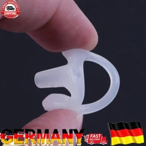 Silikon-Ohrhörer-Ohrkappe, weicher Ohrhörer für Funkgeräte (weiß, mittelgroß) - Zdjęcie 1 z 8