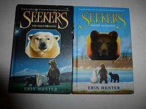 Seekers Series,The Quest Begins 1 & Smoke Mountain by Erin Hunter, HB, NEW B1126 - Picture 1 of 2