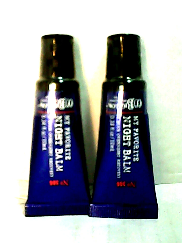 2 x Bath & Body Works CO Bigelow My favorite Night Balm Lip Shine Gloss No 306 - Image 1 of 2