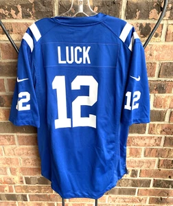 NFL Indianapolis Colts Andrew Luck 12 Camiseta Azul Hombre L - Imagen 1 de 13