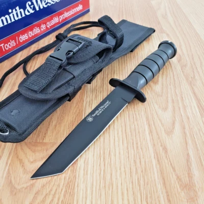 Smith & Wesson Search & Rescue Fixed Knife 6" 7Cr17MoV Blade Aluminum Blade - Image 1 of 4