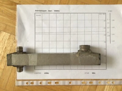 Antennenkoppler, 70cm 435MHz, 1500W-HF, 7/16 und 2x N, Divider Combiner Splitter - Bild 1 von 3