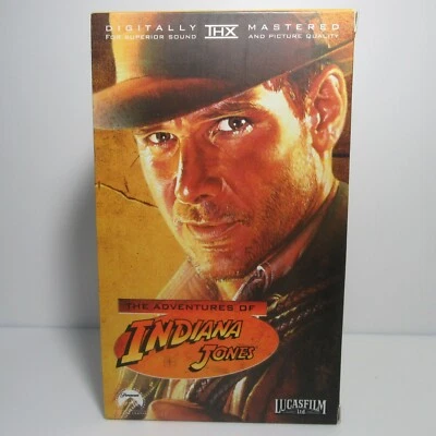 THE ADVENTURE OF INDIANA JONES - Japanese original VHS BOX - Image 1 of 4