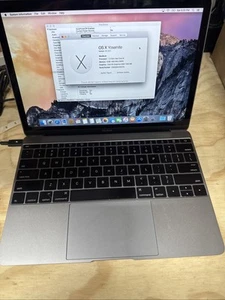 Apple MacBook A1534 1.2ghz Core M 8gb 500gb Ssd - Afbeelding 1 van 6