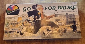 Vintage 1985 Go For Broke Spend A Million Board Game. By Selchow & Righter See👇 - Picture 1 of 7