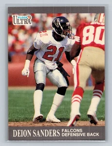 Ultra #150 1991 Deion Sanders Atlanta Falcons - Imagen 1 de 2