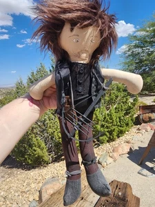 Bambola Daryl Dixon fatta a mano TWD The Walking Dead ispirata OOAK Rag Doll balestra - Foto 1 di 24