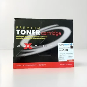 Premium Toner Cartridge compatible with CE255X Black - Picture 1 of 4