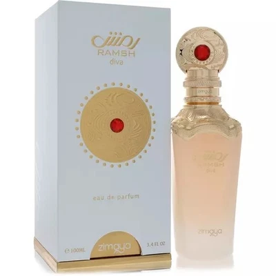 Afnan Zimaya Ramsh Diva Eau De Parfum Spray 3.4oz/100ml For Women Fragrance - Image 1 of 2