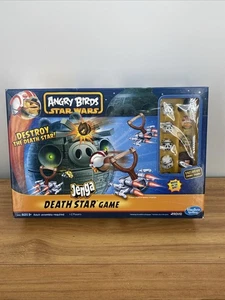 Angry Birds Star Wars Jenga Death Star Game #A2845 2012 Hasbro Open Box Toy - Picture 1 of 11