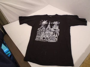 Nagpal Black T Tee shirt Size Large St. Basil's Cathedral Shirt Moscow Russia - Picture 1 of 4