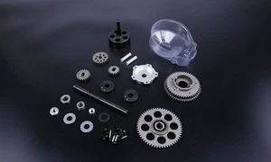 3 Speed Transmission Kit with Silver Gear Cover for 1/5 HPI BAJA 5B 5T 5SC - Picture 1 of 5