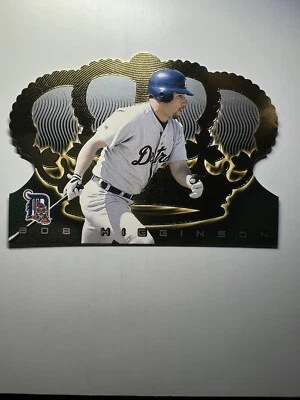 1999 Pacific Crown Royale Bob Higginson Detroit Tigers #53 Die-CutEC - Image 1 of 4