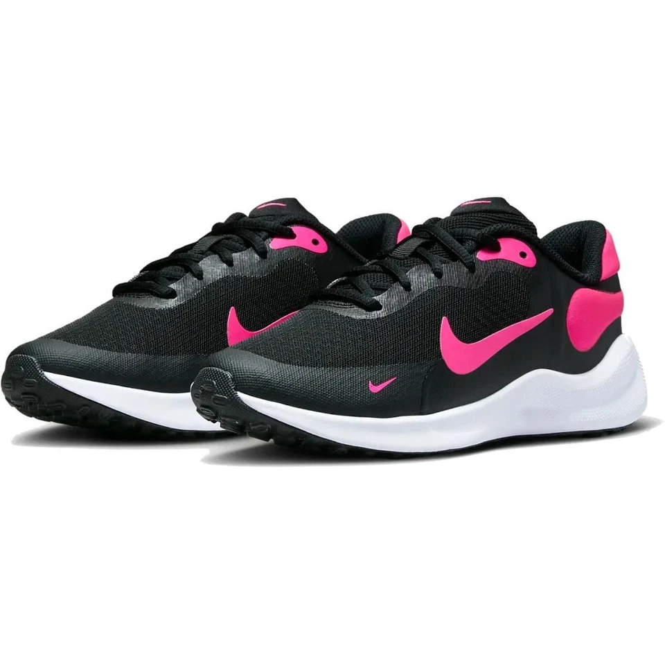 NIKE REVOLUTION 7 GS - NERO/FUXIA - FB7689-002 - Bild 1 von 1