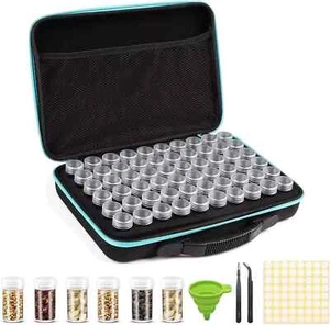 60 Slots Seed Organizer Storage Box Seed Storage Containers with Zipper Bag New - Picture 1 of 3