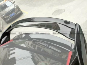 For Honda 17+ Civic Typ R FK8 VVT Style Carbon Rear Spoiler Gurney Flap Addon - Picture 1 of 11