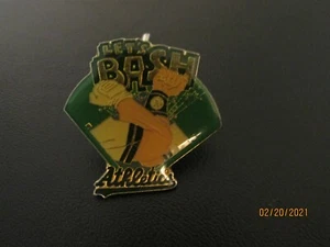 Vintage Oakland A's Pin/ Tack - "Let's Bash" -Stamp on back - Picture 1 of 4