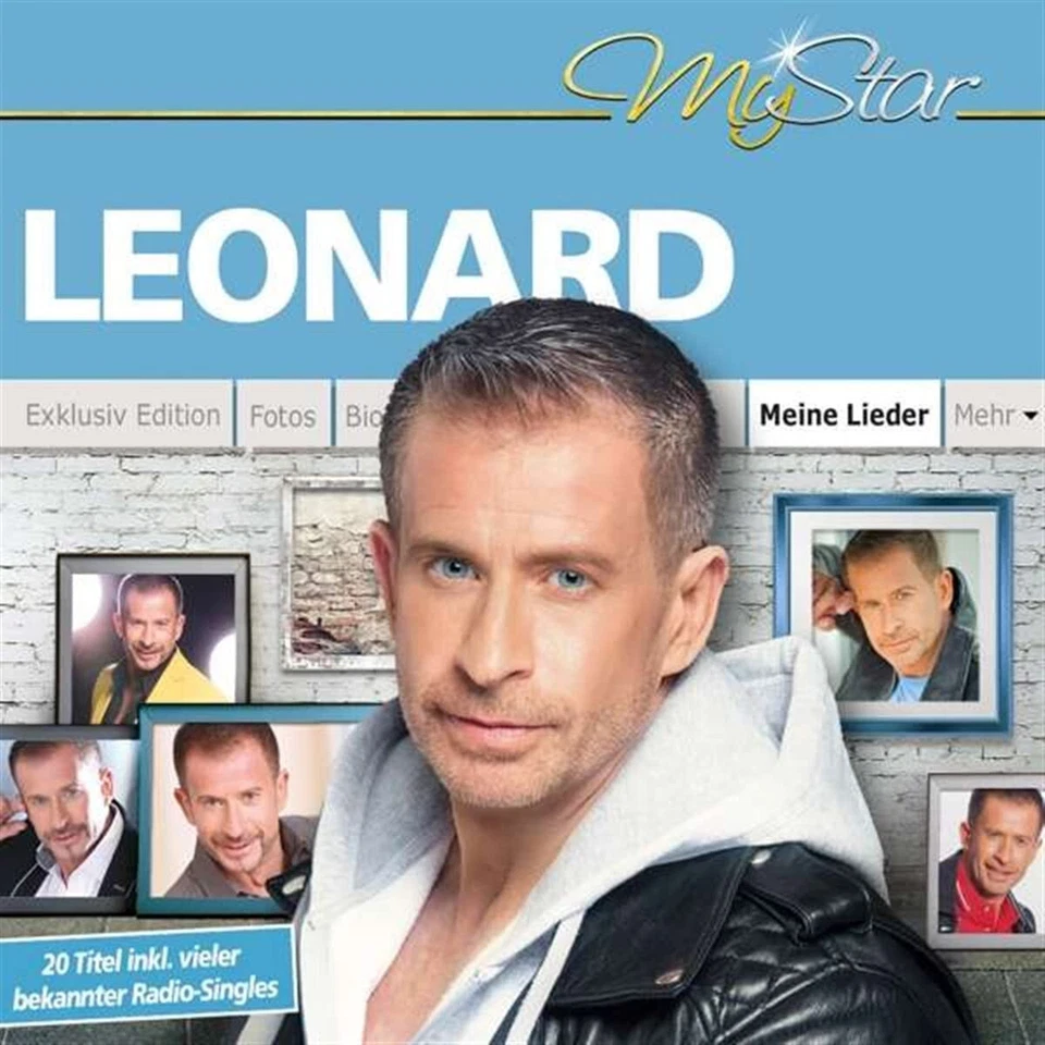 Leonard CD My Star incl. Weil Du heut Geburtstag hast Best Of 20 Hits Neu Ovp - Bild 1 von 2