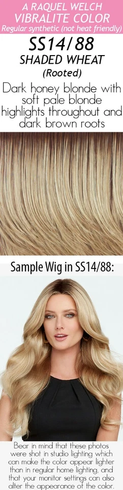 with Tags VOLTAGE Wig RAQUEL WELCH Size Average Shade Chestnut